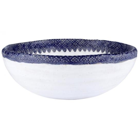 modry malovany okrajovy vzorovany keramicky umyvadlovy stol drez kupelna umyvadlo rucne bateria kupelna stredomorska country vintage shabby chic mexicky ludovy.jpg